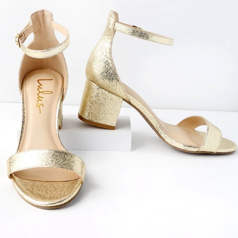Lulu’s Harper Ankle Strap Heel
